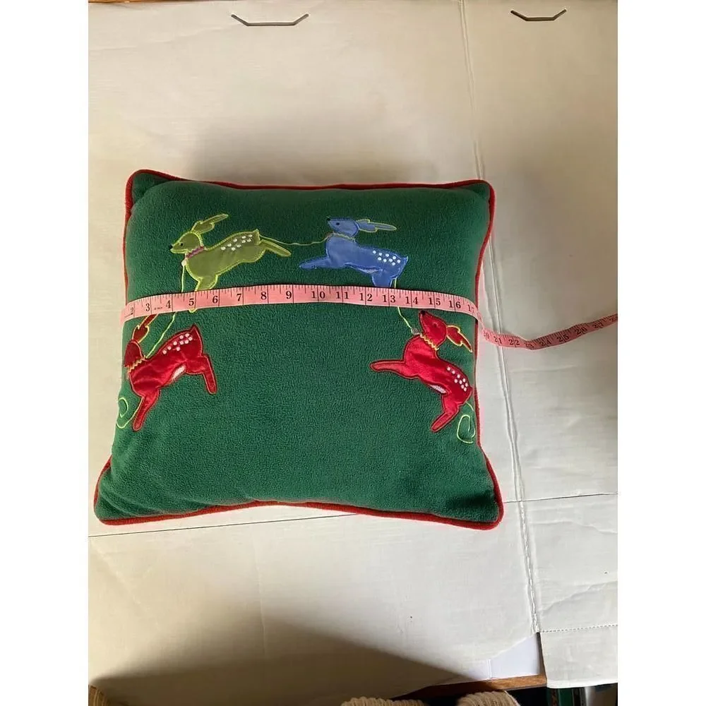 Christmas Reindeer Pillow - 18